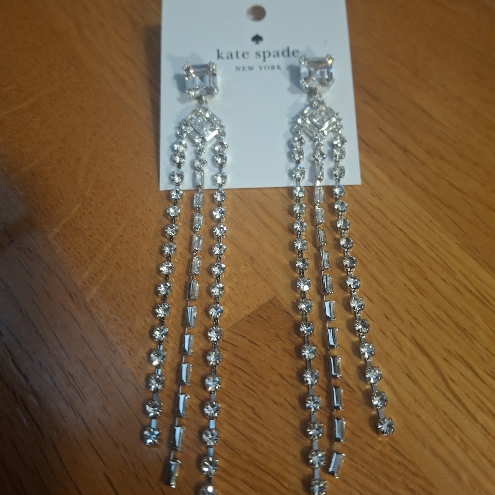 Kate Spade New York Shimmy Fringe Earrings - Picture 4 of 6